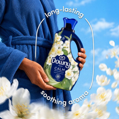 Downy Liquid Fabric Softener Fresh + Calm, White Tea & Bergamot - 56 Fl. Oz. - 56 fl oz - Image 5