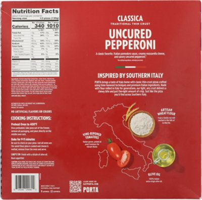 Porta Pizza Pepperoni Classica - 13.8 oz - Image 5