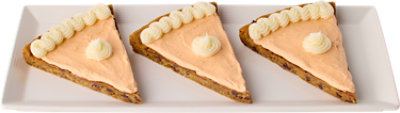 Pumpkin Pie Decorated Cookie Slices 3 Count - Each - Image 1