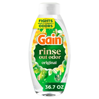 Gain Rinse Out Odor Fabric Rinse, Original - 36.7 Fl. Oz. - 36.7 fl oz - Image 1