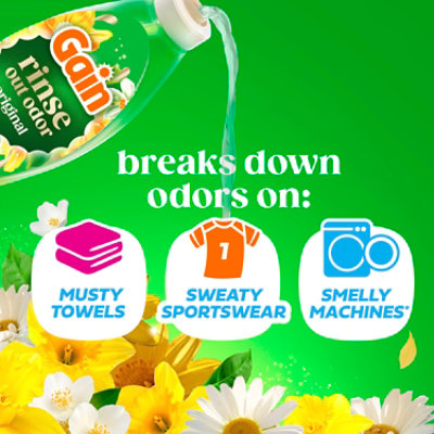 Gain Rinse Out Odor Fabric Rinse, Original - 36.7 Fl. Oz. - 36.7 fl oz - Image 2