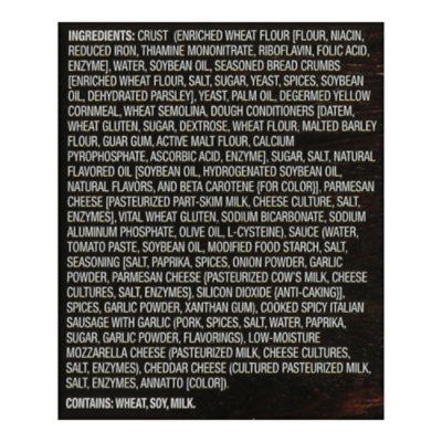 S Sel Rising Crust Spicy Italian Sausage Pizza 28.41oz - 28.41 oz - Image 4