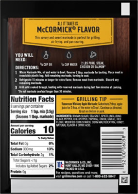 Mccormick Grill Mates Tennessee Style Whiskey Honey, 1.0 Oz - 1 oz - Image 5