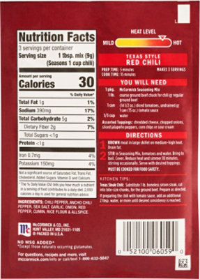 Mccormick Texas Style Red Chili, 1.0 Oz - 1.0 oz - Image 5
