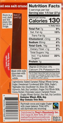 Tony's Chocolonely Filled Milk Chocolate Gooey Caramel Sea Salt Crunch - 4.76 oz - Image 5