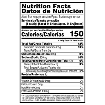 Pringles Crisps Buffalo Wild Wings Medium Buffalo 5.57oz - 5.57 oz - Image 3