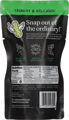 Oh Snap Chil Lime Bites Fresh Dill Pickle Snack Pack - 3.25 OZ - Image 5