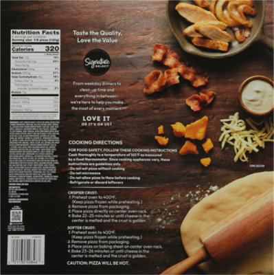 S Sel Ultra Rising Crust Chicken Bacon Ranch Pizza 27.53 Oz - 27.53 oz - Image 5