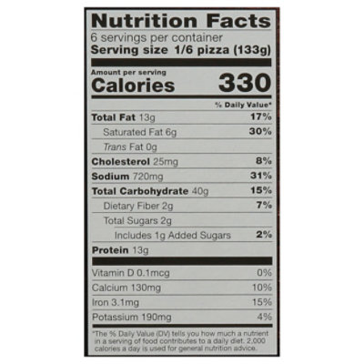 S Sel Rising Crust Three Meat Pizza 28.1oz - 28.1 oz - Image 3