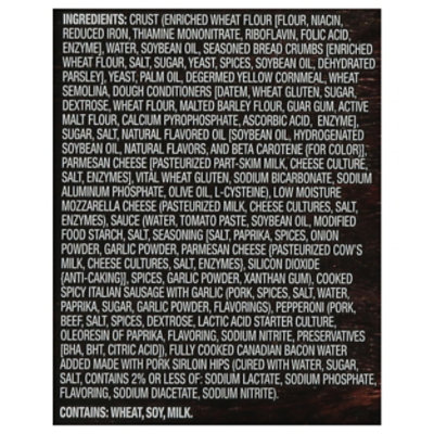 S Sel Rising Crust Three Meat Pizza 28.1oz - 28.1 oz - Image 4