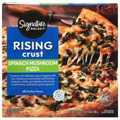 S Sel Rising Crust Spinach & Mushroom Pizza  27.8oz - 27.8 oz - Image 2