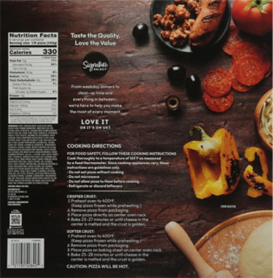 S Sel Rising Crust Supreme Pizza 30.3oz - 30.3 oz - Image 5