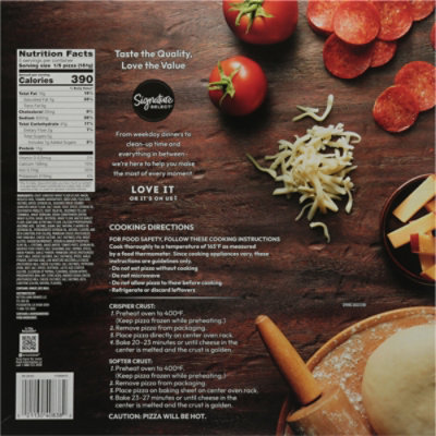 S Sel Rising Crust Pepperoni Pizza 26.7oz - 26.7 oz - Image 5