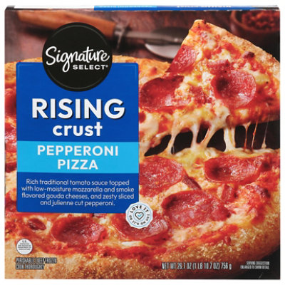 S Sel Rising Crust Pepperoni Pizza 26.7oz - 26.7 oz - Image 1