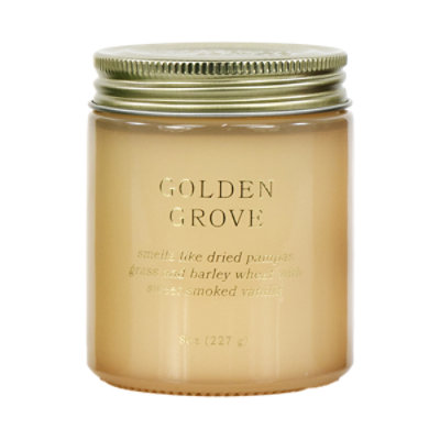 Overjoyed Boutique Golden Grove Scented Candle - 8 OZ - Image 1