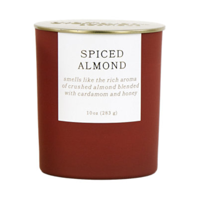 Overjoyed Boutique Spiced Almond Scented Candle - 10 Oz - Image 1