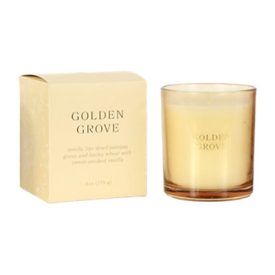 Overjoyed Boutique Golden Grove Scented Candle - 6 Oz - Image 1