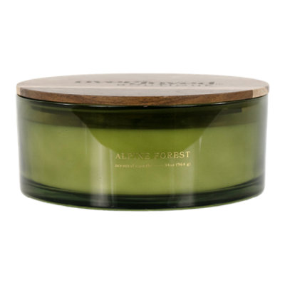 Overjoyed Boutique Alpine Forest Scented Candle - 34 Oz - Image 1