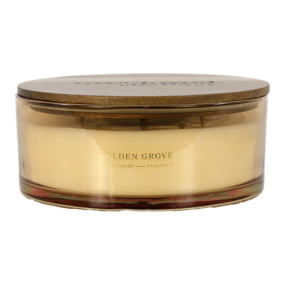 Overjoyed Boutique Golden Grove Scented Candle - 34 Oz - Image 1