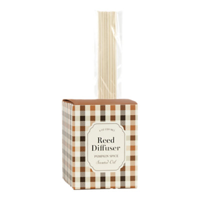 Overjoyed BoutiquePumpkin Spice Scented Boxed Reed Oil Diffuser - 4 Oz - Image 1