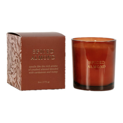 Overjoyed Boutique Spiced Almond Scented Candle - 6 Oz - Image 1