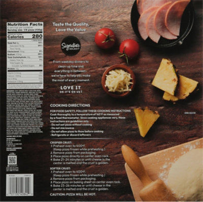 S Sel Ultra Rising Crust Hawaiian Style Pizza 27.5 Oz - 27.5 oz - Image 5