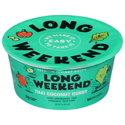 Long Weekend Soup Curry Coconut Thai - 1.2 oz - Image 2