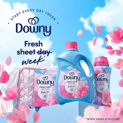 Downy Liquid Fabric Softener 2 In 1, April Fresh - 24 Fl. Oz. - 24.0 fl oz - Image 8