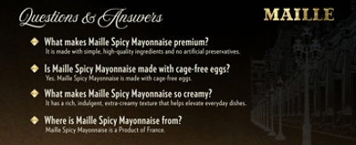 Maille Spicy Mayo Jar - 11.1 fl oz - Image 6