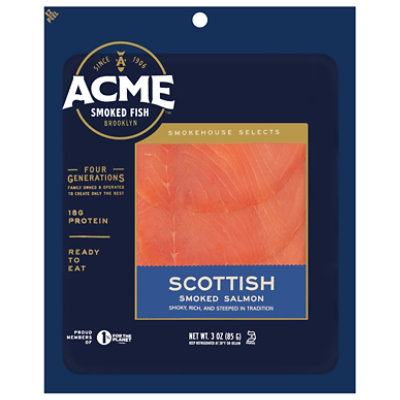 Scottish Smoked Salmon - 3 OZ - Image 2