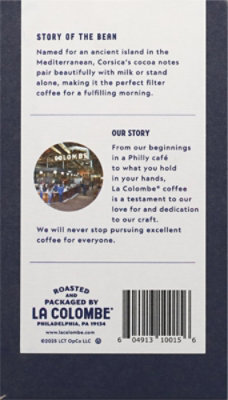 La Colombe Coffee Corsica Ground - 12 oz - Image 3