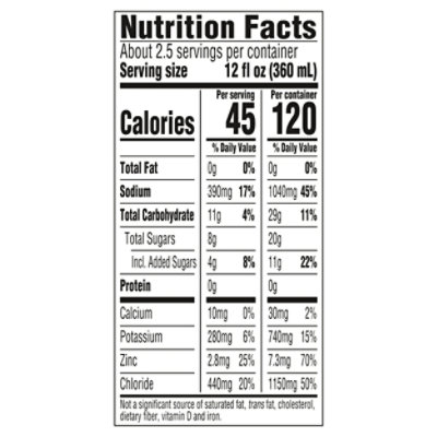 Gerberlyte Infant Beverage Berry Blend 32floz - 32 fl oz - Image 3