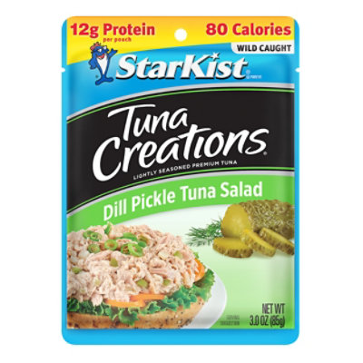 Wild Caught Dill Pickle Tuna Salad - 2.6 oz - Image 1