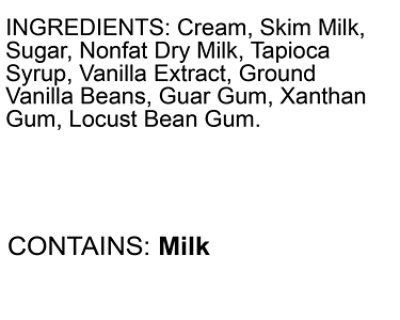 Vollemans Farmhouse Vanilla Bean Ice Cream- 1 Pint - Image 3