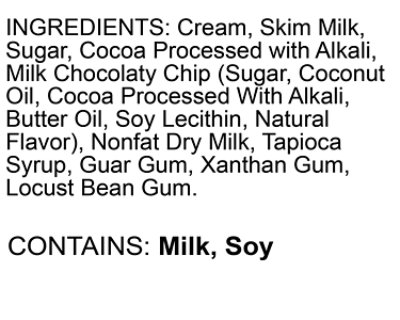 Vollemans Dutch Chocolate Chunk Ice Cream - 1 Pint - Image 3