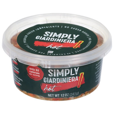 Simply Salsa Giardiniera Hot - 12 OZ - Image 1