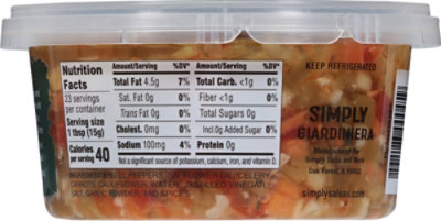Simply Salsa Giardiniera Mild - 12 OZ - Image 5