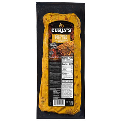 Curly's Baby Back Ribs With Carolina Gold Style Bbq 24 Oz - 24 OZ - Image 2