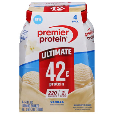 Premier Protein Ultimate 42g 4ct-14fz Vanilla - 56 fl oz - Image 2