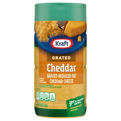 Kraft 8z Grated Cheddar - 8 oz - Image 1