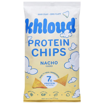 Khloud Chips Tortla Prtn Nacho - 5 oz - Image 2