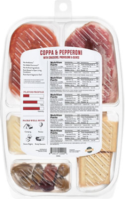Creminelli Fine Meats Coppa Pepperoni Cracker Provolone Olives - 7 OZ - Image 5