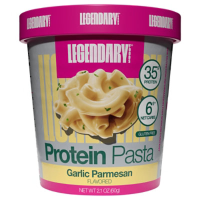 Legendary Foods Protein Pasta Garlic Parmesan Single Cup - 2.1 oz - Image 2