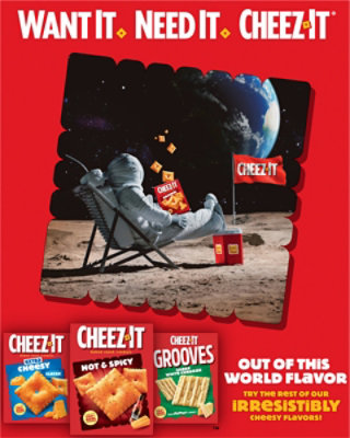 Cheez-It Protein Baked Snack Crackers Original 7g Protein - 7.3 Oz - Image 7