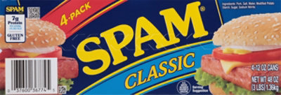 Spam Classic 4-pack - 4-12 oz - Image 5
