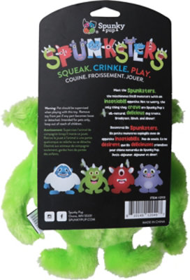 Spunksters, Monster Plush With Squeaker (assorted Colors) - 1 ea - Image 3