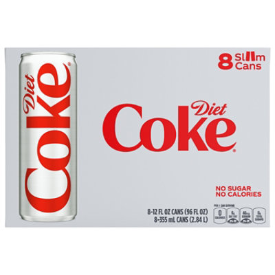 Coca Cola Diet 8-12fz - 8-12 FZ - Image 2
