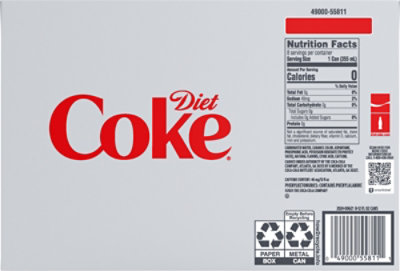 Coca Cola Diet 8-12fz - 8-12 FZ - Image 5