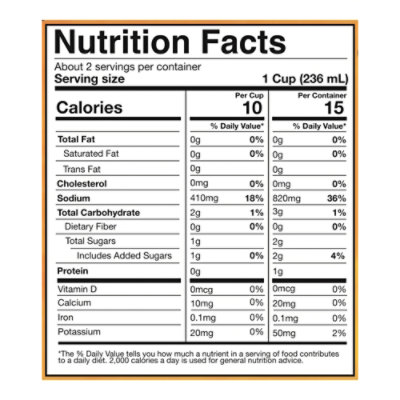 Oceans Halo Broth No Chicken - 16.9 fl oz - Image 3