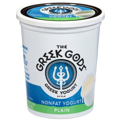 Greek Gods Greek Plain Nonfat Yogurt 32 Oz - 32 oz - Image 2